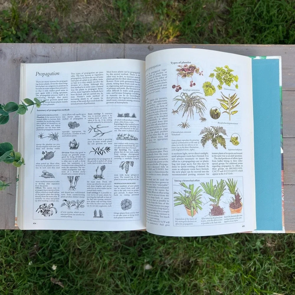 Vintage 1970s Readers Digest House Plant Coffee Table Book
